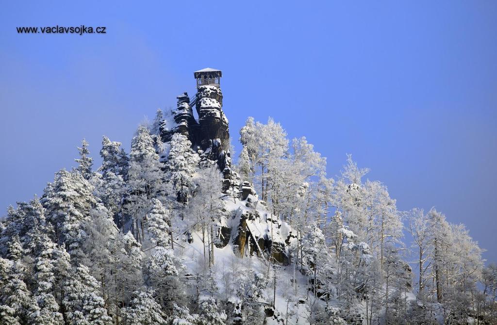 Penzion Kamzik Ceska Kamenice Exterior photo
